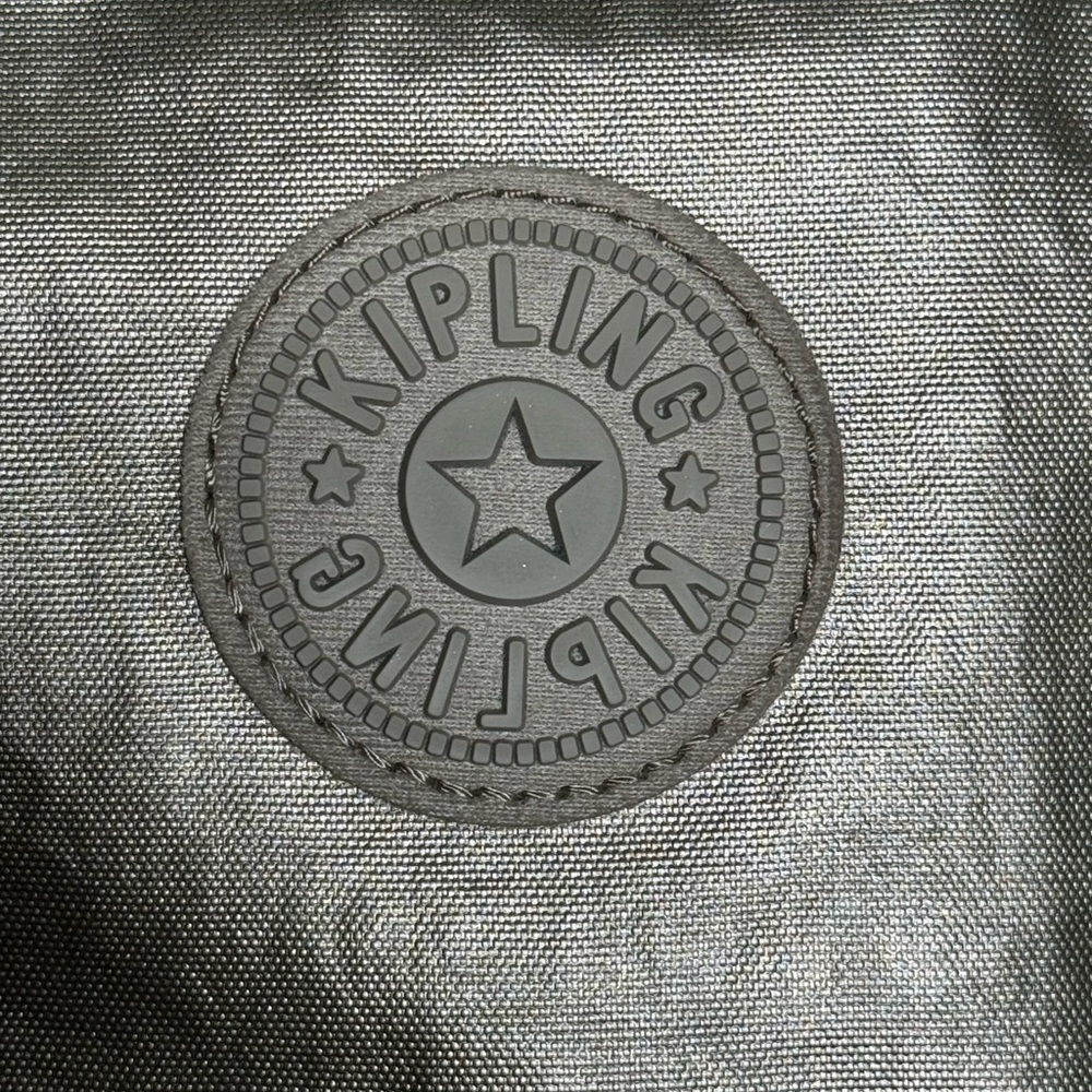 Kipling Alanna Champagne Metallic Tote Bag - Picture 4 of 5